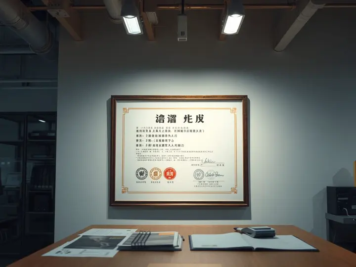 亚晖环保拆解资质证书展示